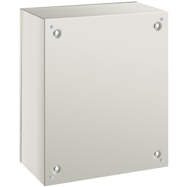 Elektrisk kabinet, 50x40x20 cm, Grå, Stål, Vandtæt
