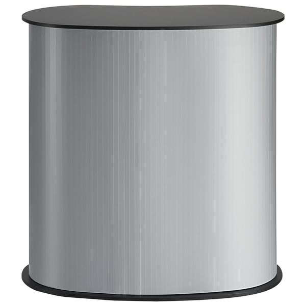 Podiebord, 90x49x94 cm, Sort, Sammenklappelig Display