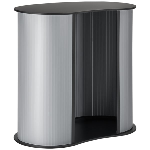 Podiebord, 90x49x94 cm, Sort, Sammenklappelig Display
