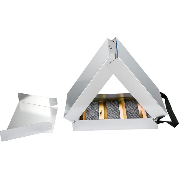 Sluice Box, 127x23x6,5 cm, Aluminium, Sammenklappelig