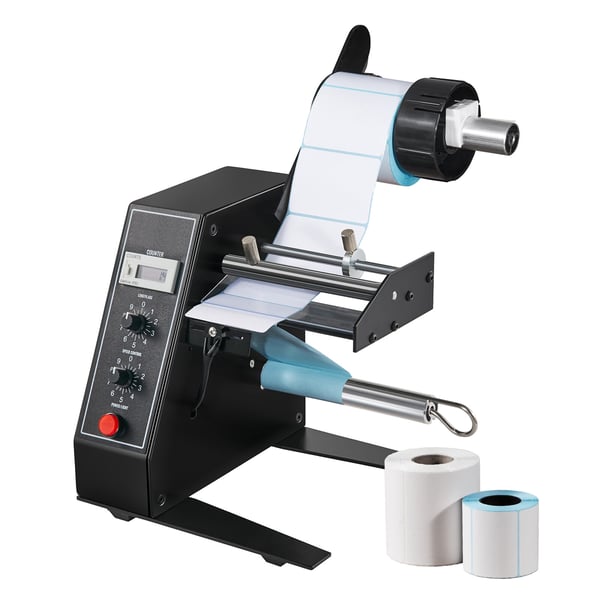 Etiketdispenser, Automatisk, 208x216x220 mm, Justerbar hastighed, Etiketaftræksmaskine
