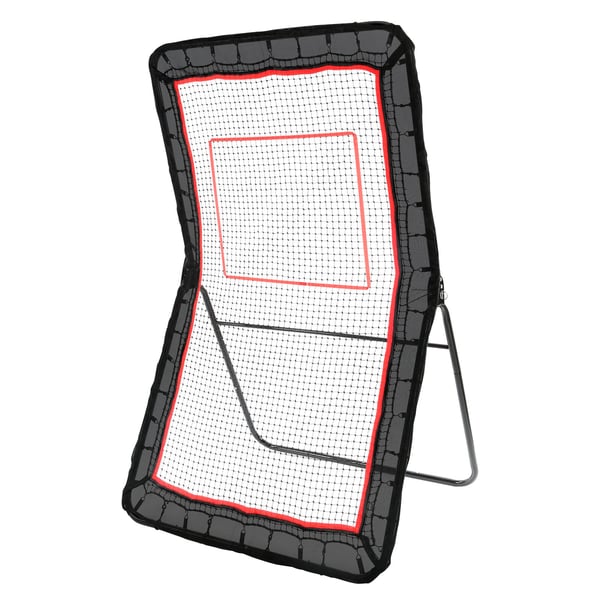 Lacrosse-palautusseinä, 1219.2x2133.6 mm, säädettävä kulma, harjoitusverkko