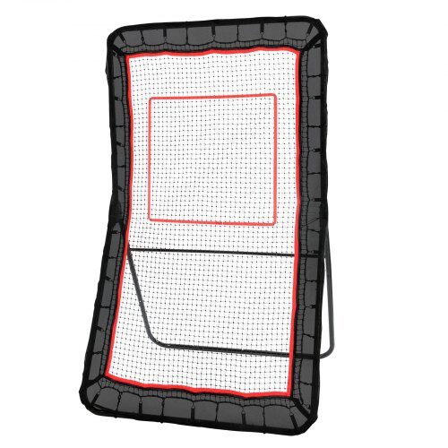 Lacrosse-palautusseinä, 1219.2x2133.6 mm, säädettävä kulma, harjoitusverkko