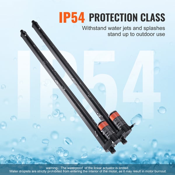 Linjärt ställdon kit, 760x73x40 mm, IP54, aluminium