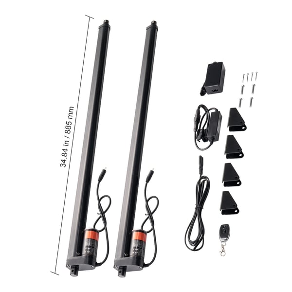 Linjärt ställdon kit, 760x73x40 mm, IP54, aluminium