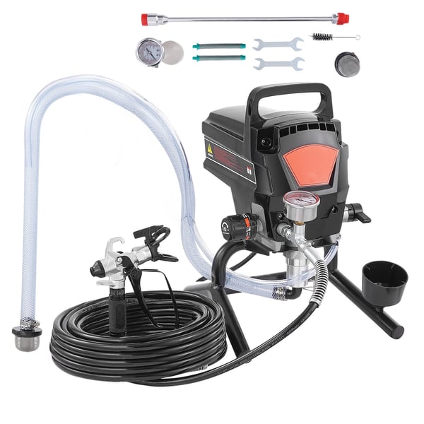 Ilmaton maaliruisku 950W 3000PSI, korkea hyötysuhde, sähköinen, käsikäyttöinen Ilmaton maaliruisku 950W 3000PSI, korkea hyötysuhde, sähköinen, käsikäyttöinen