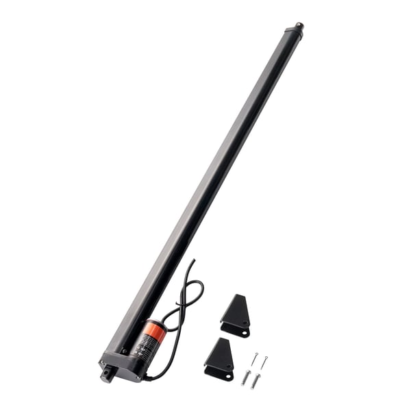 Lineaarinen toimilaite 12V, 625x7.5x4 cm, nopea, alumiini