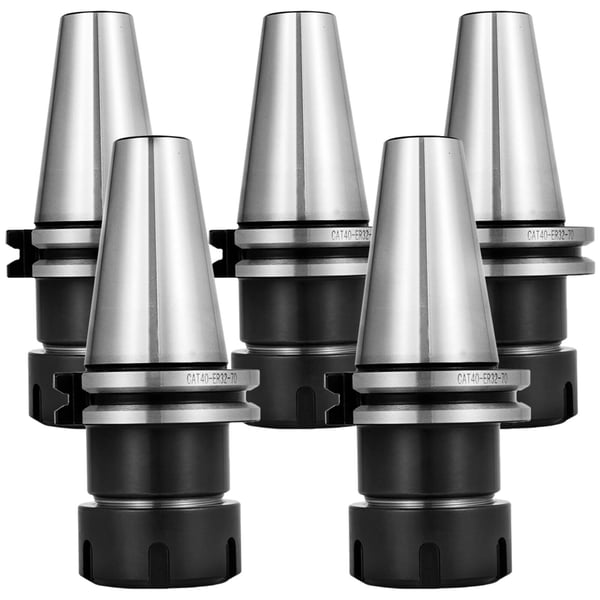 Collet-sæt, CAT40 ER32, 5 stk., 70 mm, CNC-værktøj, 40Cr