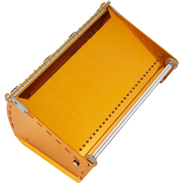 Gipsplade flad kasse, 26,5x18x13 cm, aluminium, efterbehandlingsværktøj