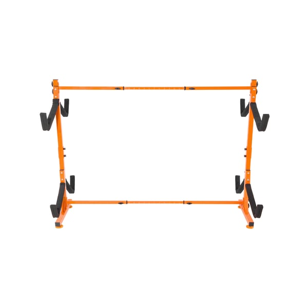 Kajakopbevaringsstativ, fritstående, 126x107x137,5 cm, stål