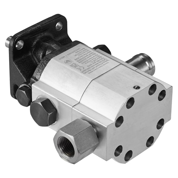 Hydraulisk vedklyvningspump, 130x85x166 mm, aluminium
