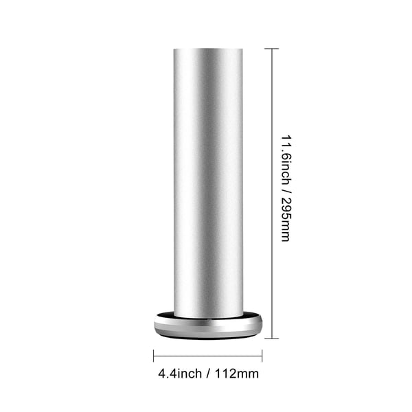 Duftmaskine, 120 ml Bluetooth koldluft diffuser, 11,2x11,2x29,5 cm, fritstående