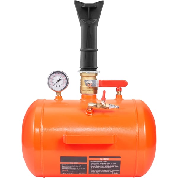 Däckmonteringsverktyg, 400x535x295 mm, 19L, 145 PSI, Luftfyllare