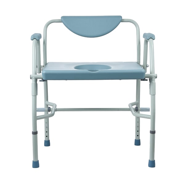 Commode stol, justerbar højde, 47x59x6 cm, stål