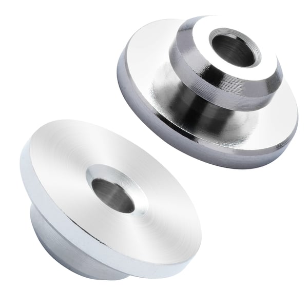 Kabelräcke-kit, 51-pack 3.2 mm hjulskyddshylsor, 17x6.5 mm, svart, rostfritt stål
