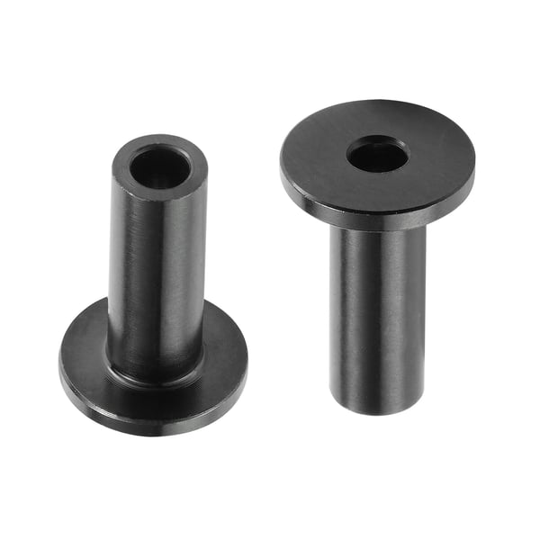 Skyddshylsor, 101-pack, 12.7x19.5 mm, svart, rostfritt stål