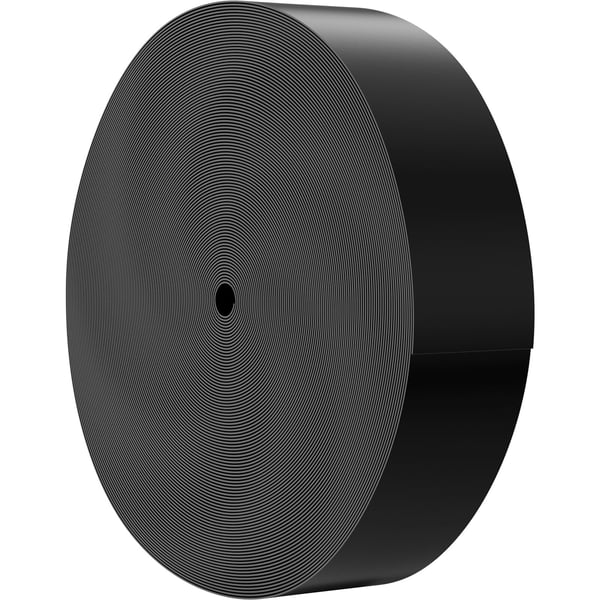Kantafgrænsning, 91.4x0.25x25.4 cm, Sort, HDPE