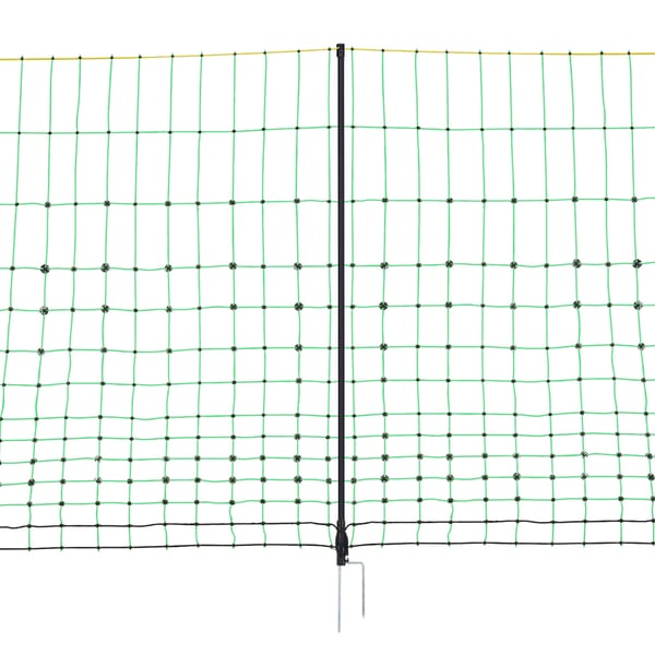 Sähköaitaverkko 0.88x49.98 m vihreä verkko tolpilla, karja-aita