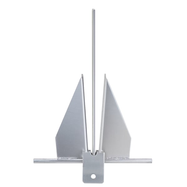 Ankarkit, Fluke-modell varmförzinkat stål, 63x43x13,2 cm, Marin