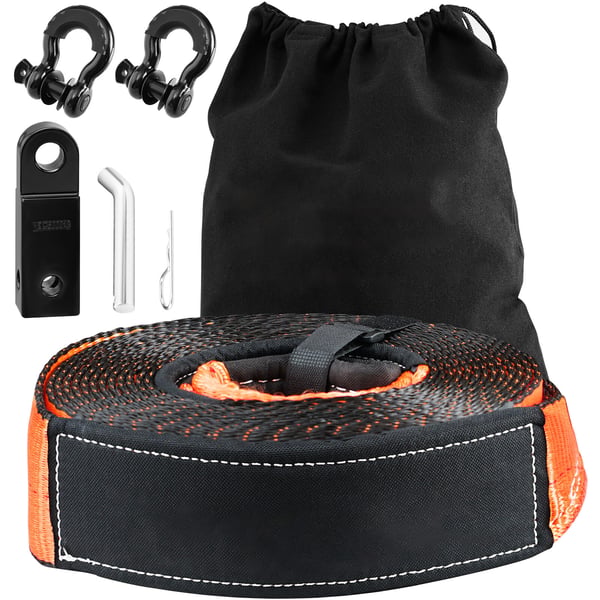 Off-Road Recovery Kit, 7.6x914.4 cm, Kraftig, Opbevaringstaske