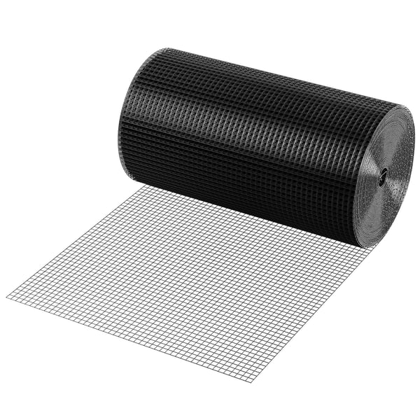 Trådnet, 610x30480 cm, Sort, Galvaniseret trådnet