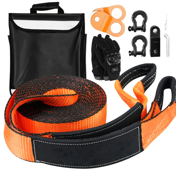 Off-Road pelastuspakkaus, 7.6x914.4 cm, raskaaseen käyttöön, säilytyslaukku