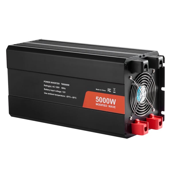 Invertteri, Muokattu siniaalto 5000W DC 12V AC 230V, Alumiini