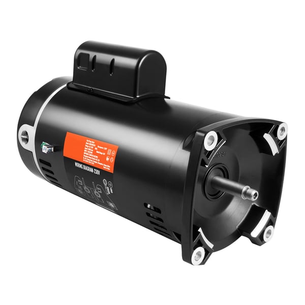 Poolpumpe Motor, 2 HK 56Y Ramme 230V, 36,6x16,5x23 cm, Stål