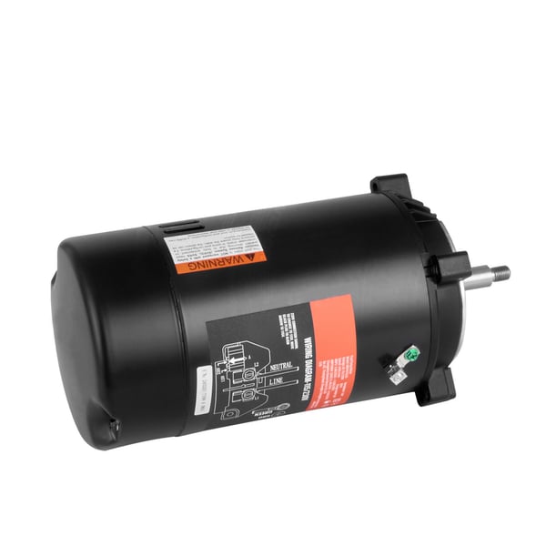 Poolpumpemotor, 0.75 HK 56J ramme, 34.5x16.5x16.5 cm, stål
