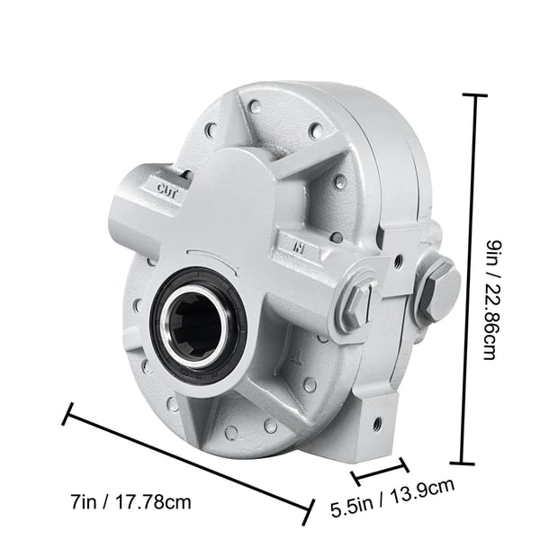 Hydraulisk pump, 21,2GPM 540RPM 2250PSI, 16,2x17,1x22,2 cm, Metall