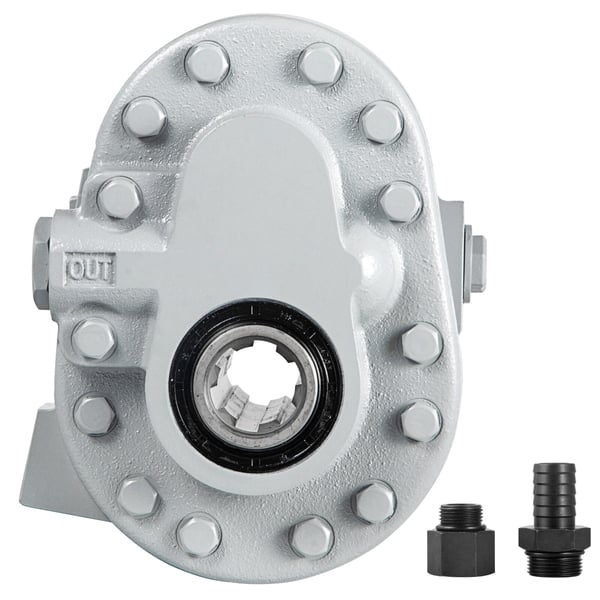 Hydraulipumppu, 16,6GPM 540RPM 2500PSI, 15,2x17,1x22,2 cm, Rauta