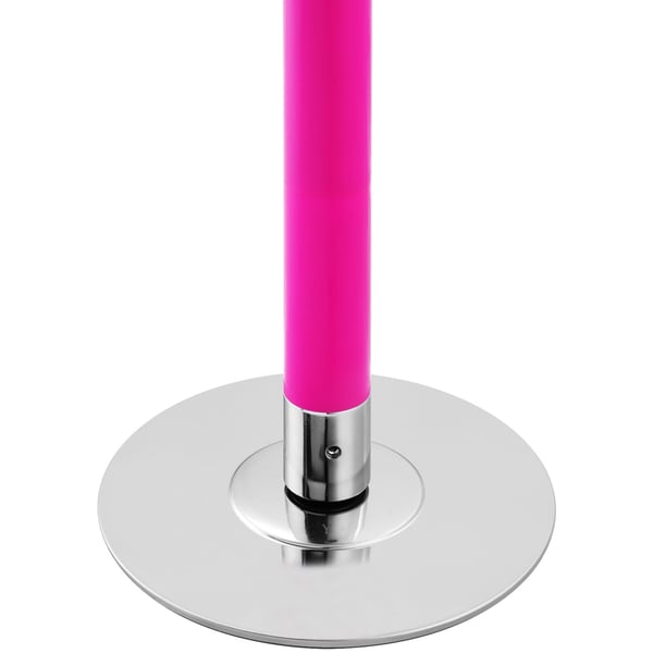 Dansstångsset, 270x39x39 cm, Rosa, Rostfritt stål