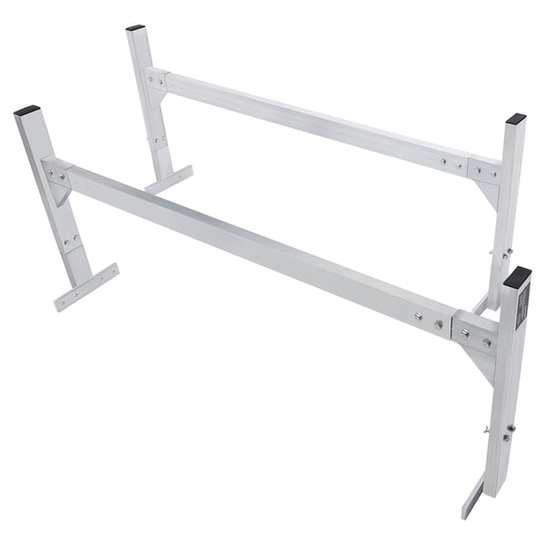 Pakettiauton kattoteline, 2 tankoa, 220x2060x560 mm, säädettävä alumiini