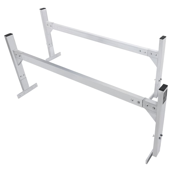 Pakettiauton kattoteline, 2 tankoa, 220x2060x560 mm, säädettävä alumiini