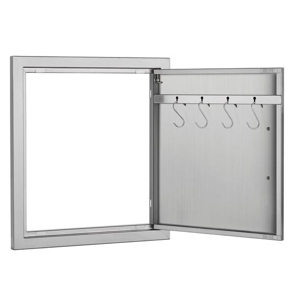 BBQ Lucka 45,7x50,8x4,5 cm Rostfritt Stål