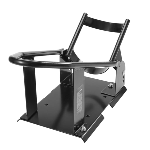 Motorcykelhjulholder, 61x24,7x32,7 cm, Justerbar, Stål