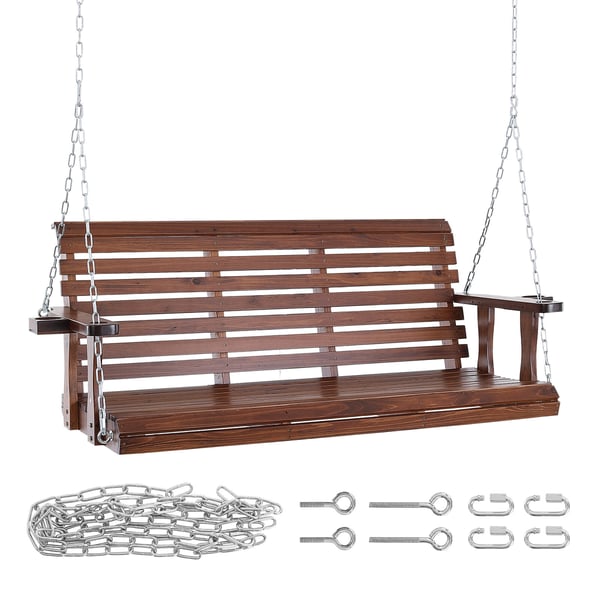 Porcheswing 1702x710x600 mm Brun Træ
