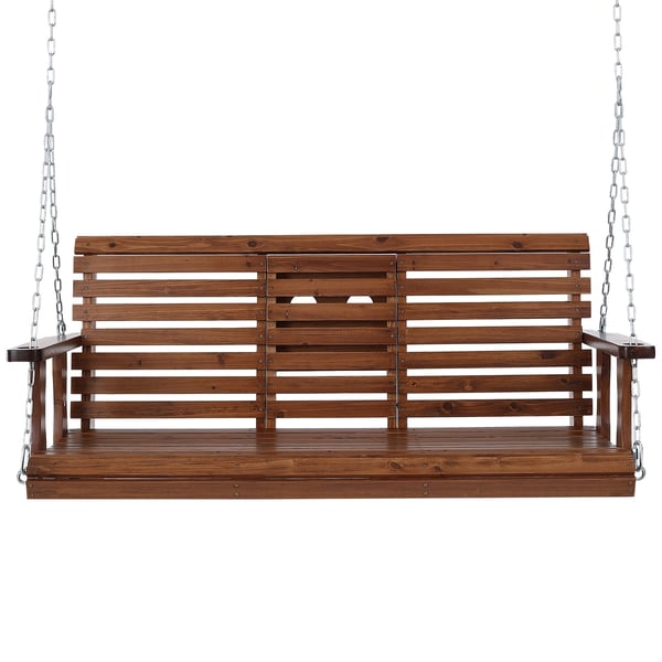 Porchsving, 1523x710x600 mm, Brun, Træ