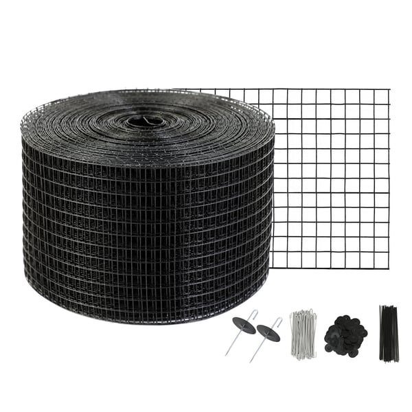 Solpanel Fågelskyddsrulle Kit, 20x3048 cm, Stål, 70 Fästen