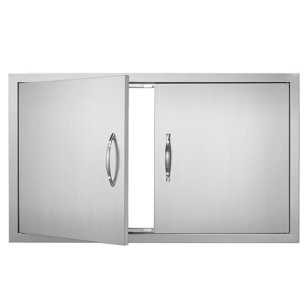 BBQ-luukku, 91.5x53.3x4.6 cm, ruostumaton teräs, ulkokeittiö