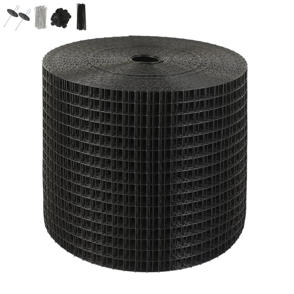 Solpanel Fågelnät, 15x3048 cm, Svart, PVC-belagd ståltrådsnät Solpanel Fågelnät, 15x3048 cm, Svart, PVC-belagd ståltrådsnät