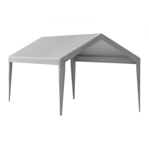 Carport Ersättningsöverdrag, 6100x3040x850 mm, Grå, Vattentät, utan ram