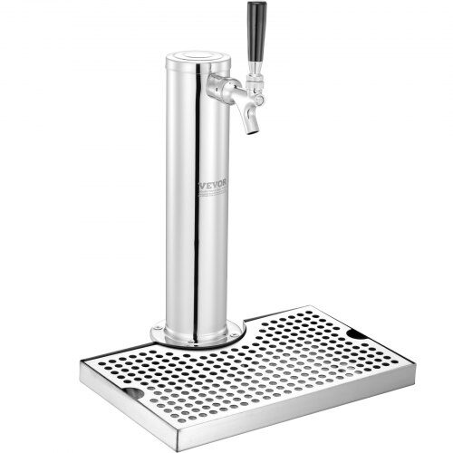 Kegerator-tornisarja, yksihanan olutannostelija, 17,5x11,5x43,5 cm, ruostumaton teräs