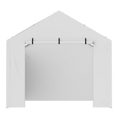Carport ersättningssidovägg, 600x300x200 cm, vit, vattentät