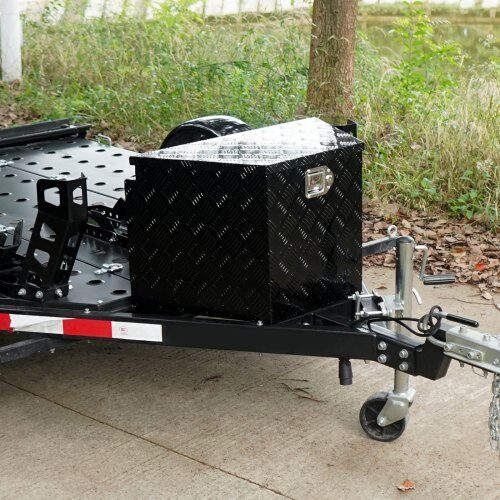 Släpvagnsbox, 73.7x41x46 cm, Aluminium, Förvaring