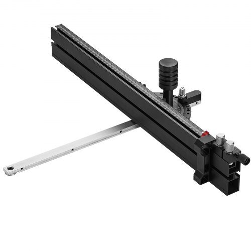 Geringsanslag, 61 cm rist med 15 justerbare vinkelstop, 650x550x120 mm, aluminium