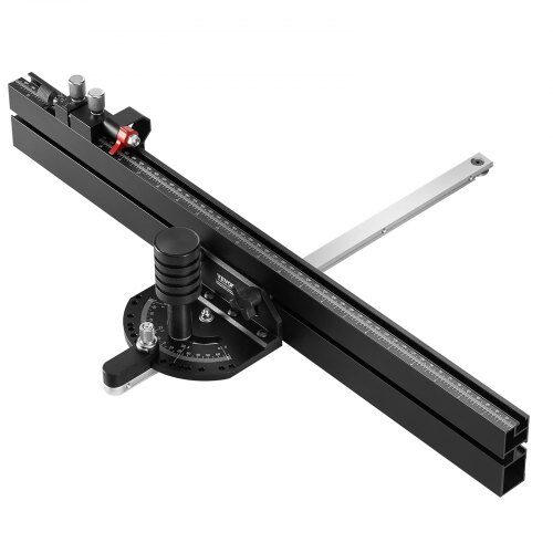 Geringsanslag, 61 cm rist med 15 justerbare vinkelstop, 650x550x120 mm, aluminium