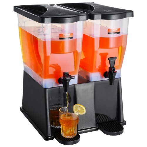 Dryckesdispenser, 45x41.5x53 cm, plast, med ställning och tappkran