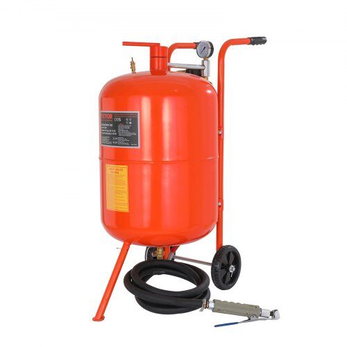 Sandblæser 75,7 L 750x395x835 mm Højtryk, Metal