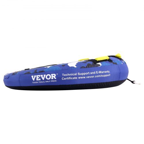 Trækbar tube, oppustelig vandsportstube til 1-2 personer, 131.5x33.5 cm, nylon